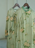 Printed Pastoral Qipao Cheongsam