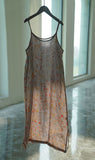 Fun Floral Ramie Sling Dress