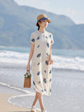 Vanessa Cute Embroidery Qipao Cheongsam