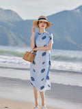 Vanessa Cute Embroidery Qipao Cheongsam