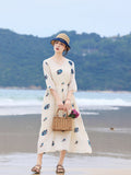 Vanessa Cute Embroidery Qipao Cheongsam