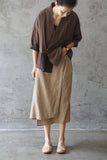 Luxurious Mood Irregular Skirt