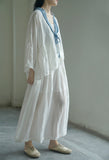 Loose Lace-up Cardigan Embroidered Qipao Cheongsam Top