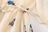 Vanessa Cute Embroidery Qipao Cheongsam
