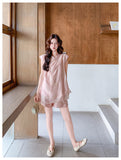 Sonnet 2-Piece Pink Embroidered Cheongsam Set