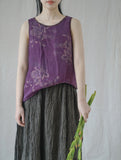 Silk Shining Double Sided Reversible Slip Top