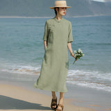 Gwendolyn Nostalgic Lace Dress Cheongsam Qipao
