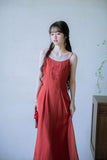 Crown Floral Embroidered Cheongsam Top