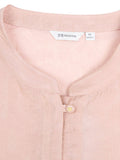 Thora Camellia Pink Modern Cheongsam Top