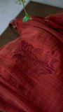Crown Floral Embroidered Cheongsam Top