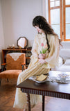 Iris 2-Piece Gradient Rose Cheongsam Top