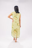 Printed Pastoral Qipao Cheongsam