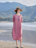 Journee Engaging Embroidery Qipao Cheongsam
