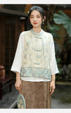 Paris Party Qipao Cheongsam Vest Top