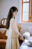 Iris 2-Piece Gradient Rose Cheongsam Top
