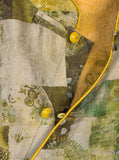 Mara Green Rice Pattern Cheongsam Top