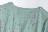 Deneb Embroidered Cheongsam Qipao Dress