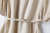 A Line Embroidered Cheongsam Qipao Dress