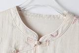 Ava Elevated Embroidered Frog Buttons Cheongsam Qipao Dress