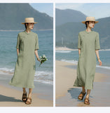 Gwendolyn Nostalgic Lace Dress Cheongsam Qipao