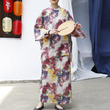 Esteemed Floral Ramie A-Line Cheongsam Skirt
