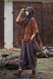 Lillian Digital Print Cotton Cheongsam T-Shirt