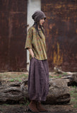 Lillian Digital Print Cotton Cheongsam T-Shirt