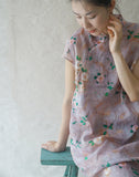 Camellia Cheongsam Dress