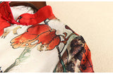 Red Painting Qipao Cheongsam