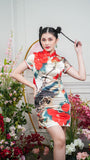 Red Painting Qipao Cheongsam